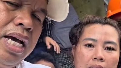 Tangkapan layar Gubernur Jawa Barat Dedi Mulyadi bersama seorang ibu di Bekasi yang mengadu soal pelaksanaan Study Tour ke Bali.