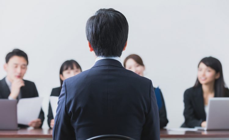 Ilustrasi para pencari kerja