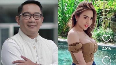 Kolase Ridwan Kamil dan Lisa Mariana