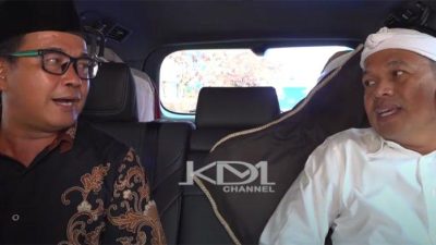 Tangkapan layar Youtube Kang Dedi Mulyadi Chhanel bersama Kepsek SMAN 1 Cikarang Utara, Kabupaten Bekasi mengupas sosok Aura Cinta.