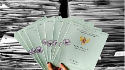 Ilustrasi sertipikat rumah