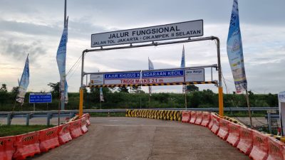 Jalur Fungsional Tol Jakarta-Cikampek II Selatan Dioperasionalkan Besok, Bus dan Truk Dilarang Melintas