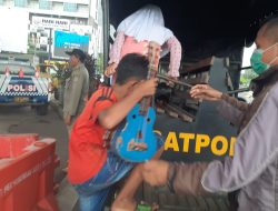 Satpol PP Kota Bekasi Tertibkan Pengamen Usai Libur Lebaran