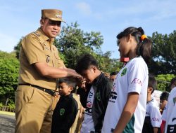 Wali Kota Bekasi Lepas Tim SSB Tajimalela ke Turnamen Kuala Lumpur Cup 2025