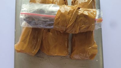 Barang bukti narkotika jenis ganja disita Polres Metro Bekasi Kota. Foto: Ist