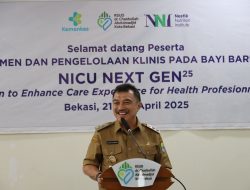 Wakil Wali Kota Bekasi Buka Workshop NICU Next Gen 25 di RSCAM