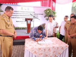 Wali Kota Bekasi Resmikan Penyerahan SPAM Vida Bantargebang ke Perumda Tirta Patriot