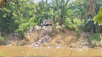 Pemkot Bakal Proses Hukum Pembuang Sampah ke Kali Bekasi