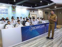 Diskominfosantik Kabupaten Bekasi Terima Kunjungan Outing Class dari SMK Kesuma Bangsa 1 Kota Depok