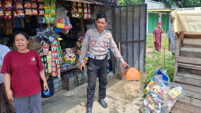Lokasi penemuan jasad Amira di Cikarang Barat. Foto: Ist