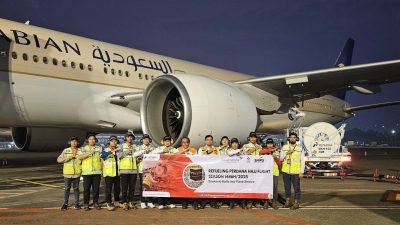 Pertamina Patra Niaga Regional Jawa Bagian Barat memastikan ketersediaan stok dan distribusi Avtur aman untuk mendukung kelancaran pemberangkatan dan pemulangan jemaah haji Indonesia.