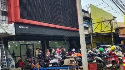 Salah satu Kantor Worldcoin di Kota Bekasi. Foto: Ist