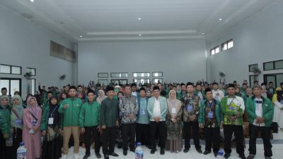 Kegiatan sosialisasi program MBG bertema "Bersama Mewujudkan Generasi Sehat Indonesia" digelar pada Sabtu (3/5/2025) di Gedung Ormas, Kecamatan Soreang, Kabupaten Bandung.