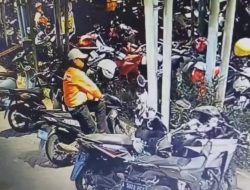 Polisi Selidiki Pencurian Motor di Area Parkir Khusus Ojol Mal Living World Grand Wisata