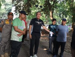 Tri Adhianto Prihatin Lihat Kondisi Hutan Kota Alun-Alun Bekasi