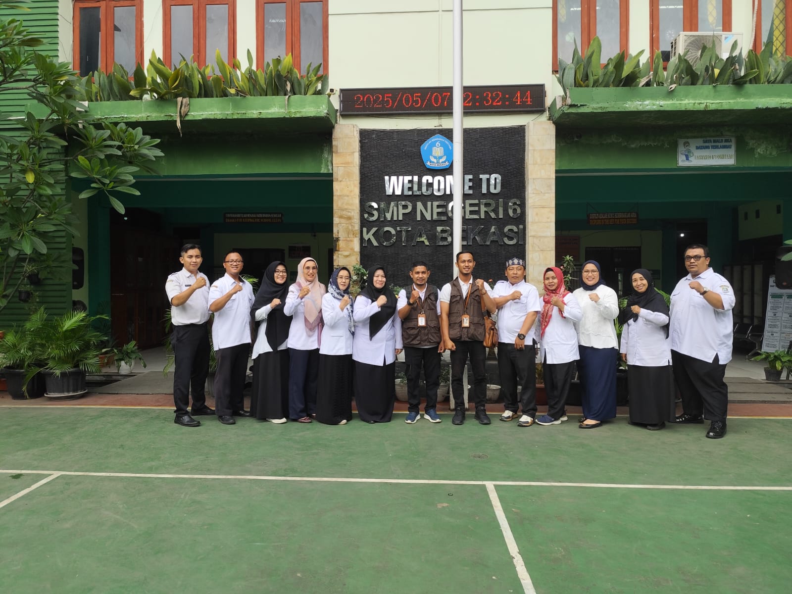 SMP Negeri 6 Kota Bekasi menjadi salah satu sekolah Adiwiyata