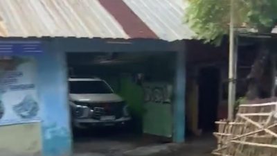 Tangkapan layar video yang menunjukan Bangunan Liar di Desa Gandasari, Cikarang Barat, Kabupaten Bekasi.