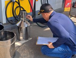 Disdagperin Kota Bekasi Lakukan Tera Ulang PU BBM di SPBU Shell Pondok Gede
