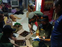 Satpol PP Kota Bekasi Gelar Operasi Yustisi, 173 Botol Miras Diamankan