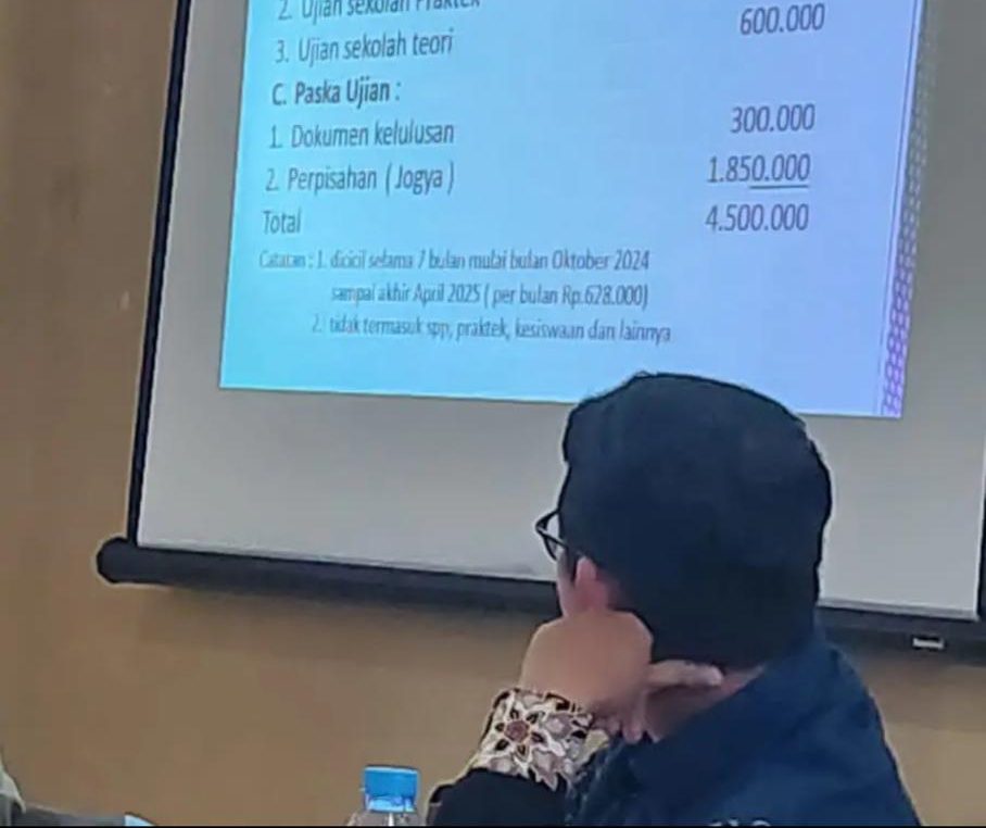 Kota Bekasi - Rapat rencana perpisahan SMK Teratai Putih Global 2 Kota Bekasi ke Yogyakarta