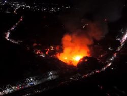 Kebakaran Pasar Bojong Kedungwaringin Diduga Akibat Korsleting Listrik