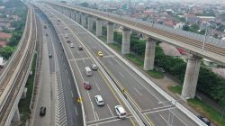 Kota Bekasi - Foto Udara Jalan Layang MBZ