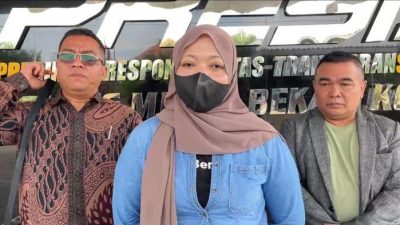 Wiwik Dwi Pujiarti, pemilik paket emas yang diduga hilang bersama kuasa hukumnya. Foto: Ist