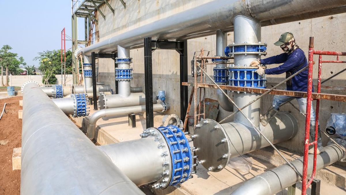 Water Treatment Plant untuk suplai air bersih