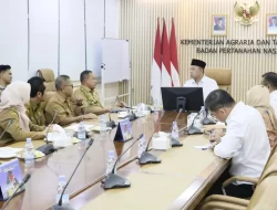 Menteri ATR/BPN Minta Pemkot Bekasi Segera Lengkapi Dokumen Sertifikasi Aset