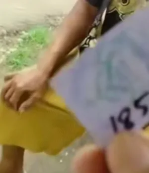 Kota Bekasi - Tangkapan layar kupon penebusan daging kurban di Bantargebang, Kota Bekasi.