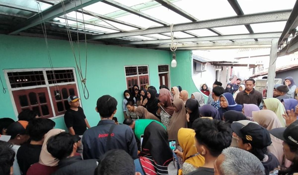 Kota Bekasi - Rumah duka anggota karang taruna yang tewas saat cegah tawuran