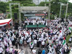 Ribuan Warga Bekasi Gelar Aksi Bela Palestina Jilid 3, Terkumpul Dana Rp 125 Juta
