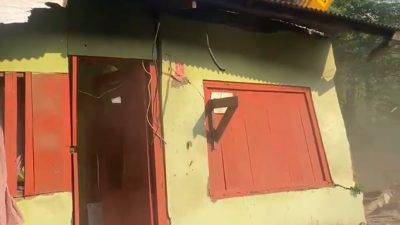 Kabupaten Bekasi - Salah satu bangunan remang-remang di Kabupaten Bekasi yang akan dibongkar