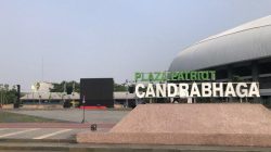 Kota Bekasi - Lokasi Nobar Timnas Indonesia vs China di Taman Plaza Patriot Candrabhaga. Foto: Ist