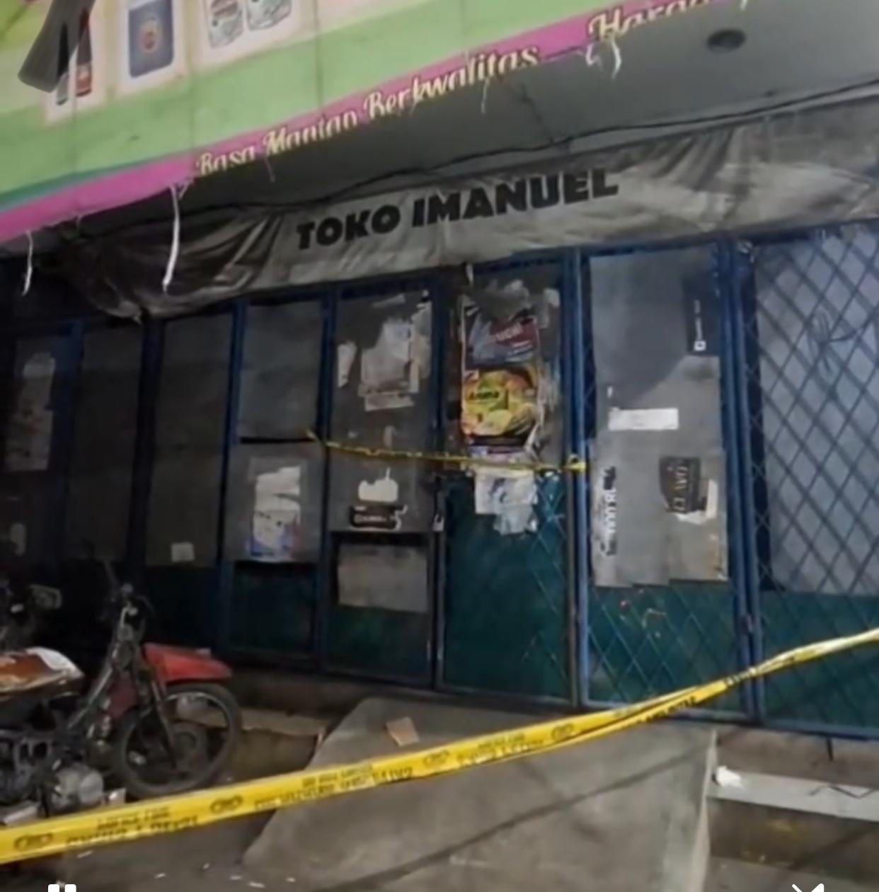 okasi toko sembako di kawasan Jatimakmur, Pondok Gede, Kota Bekasi