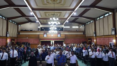 Kota Bekasi - Penyelenggaraan Workshop Penguatan Reformasi Birokrasi yang digelar di Balai Patriot Kota Bekasi, Selasa (2/6/2025).