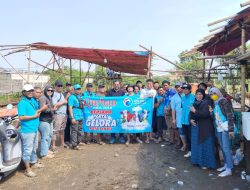 DPD Partai Gelora Kota Bekasi Gelar Pemotongan Hewan Kurban dan Bagikan 300 Paket Daging