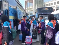 Kloter Pertama Jamaah Haji Kabupaten Bekasi Tiba, Satu Jamaah Wafat di Tanah Suci