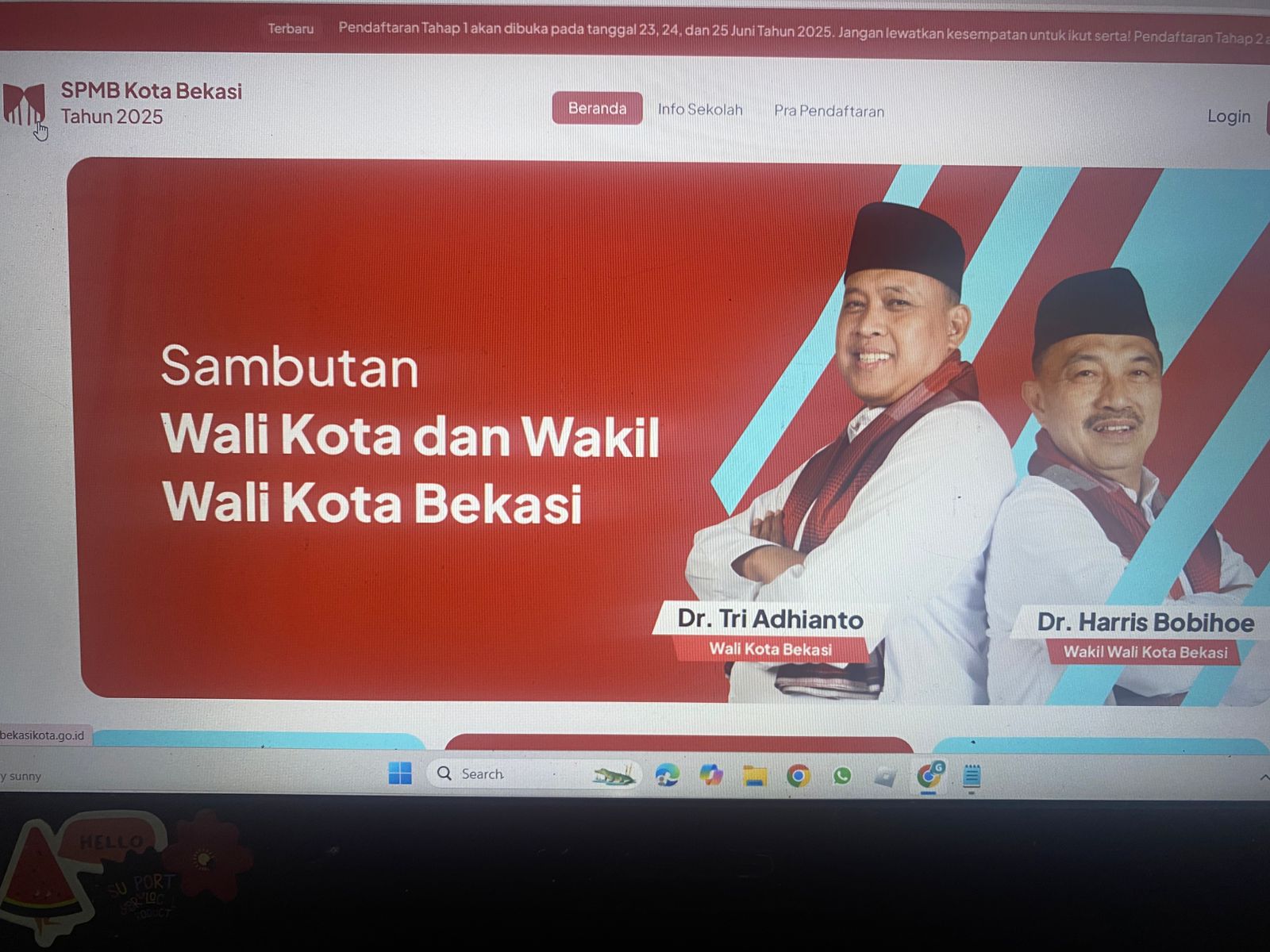 Kota Bekasi - SPMB Kota Bekasi 2025