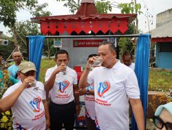 HUT ke-19, Perumda Tirta Patriot Gelar Senam Massal dan Luncurkan Air Minum Gratis