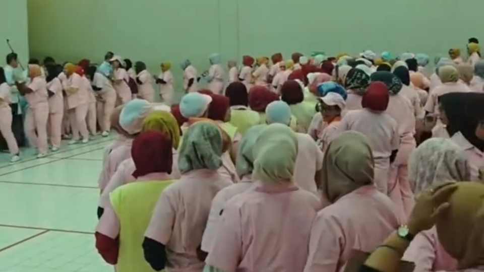 Kabupaten Bekasi - Ratusan karyawan PT Sanken terdampak dan melakukan perpisahan belum lama ini.