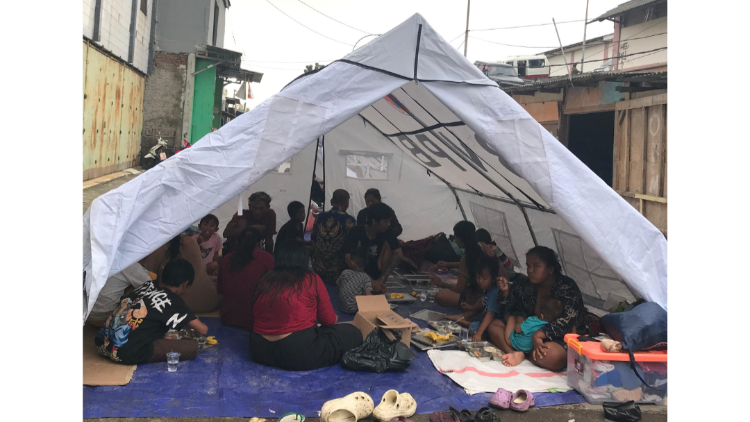 Kabupaten Bekasi - BGN Salurkan Makan Gratis Bagi Korban Banjir