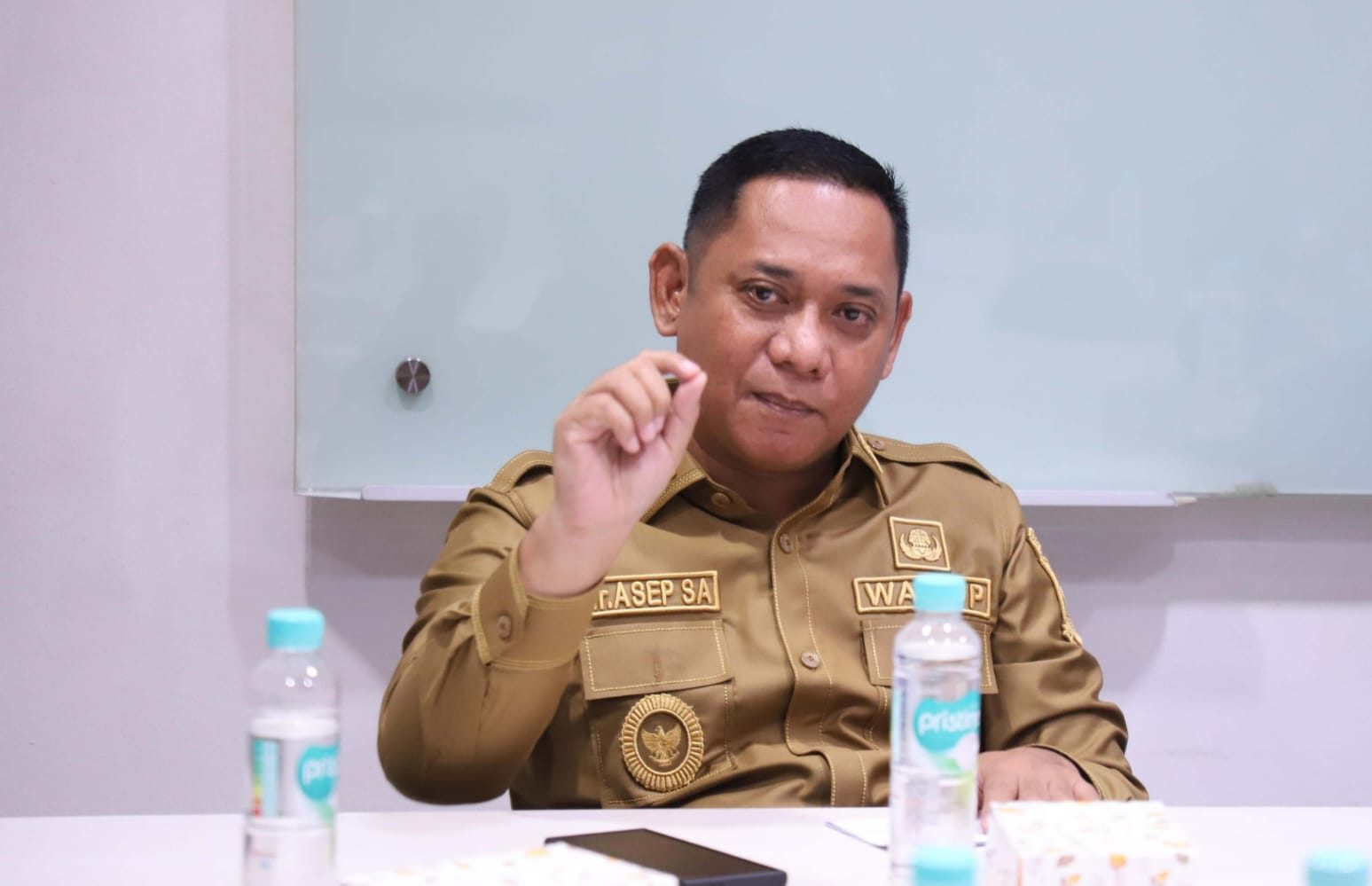 Kabupaten Bekasi - Wakil Bupati Bekasi, Asep Surya Atmaja.