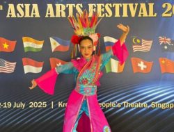 Zahira Khairani Harumkan Nama Bekasi Lewat Tari Lenggang di Asia Arts Festival 2025
