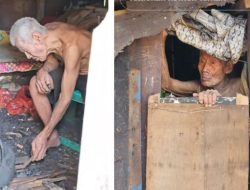 Viral, Kakek 110 Tahun di Bekasi Hidup Sendirian di Gubuk Kumuh