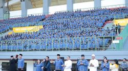 Kota Bekasi - Pelantikan PPPK Kota Bekasi di Stadion Patriot Candrabhaga menjadi terbanyak dan tercepat di Indonesia.