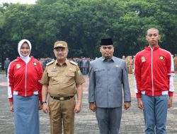 Wawali Bekasi Lepas Paskibraka Tingkat Nasional dan Provinsi
