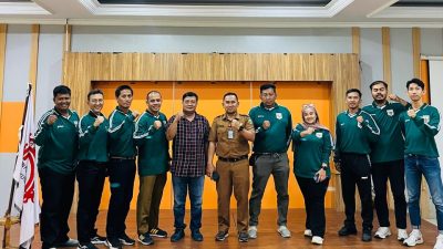 Kota Bekasi - Cabang Olahraga Modern Pentathlon Indonesia (MPI) Kota Bekasi resmi menetapkan Usman sebagai Ketua Umum baru dalam kegiatan Musyawarah Cabang (Muscab) Olahraga MPI yang digelar di Sekretariat KONI Kota Bekasi, belum lama ini.
