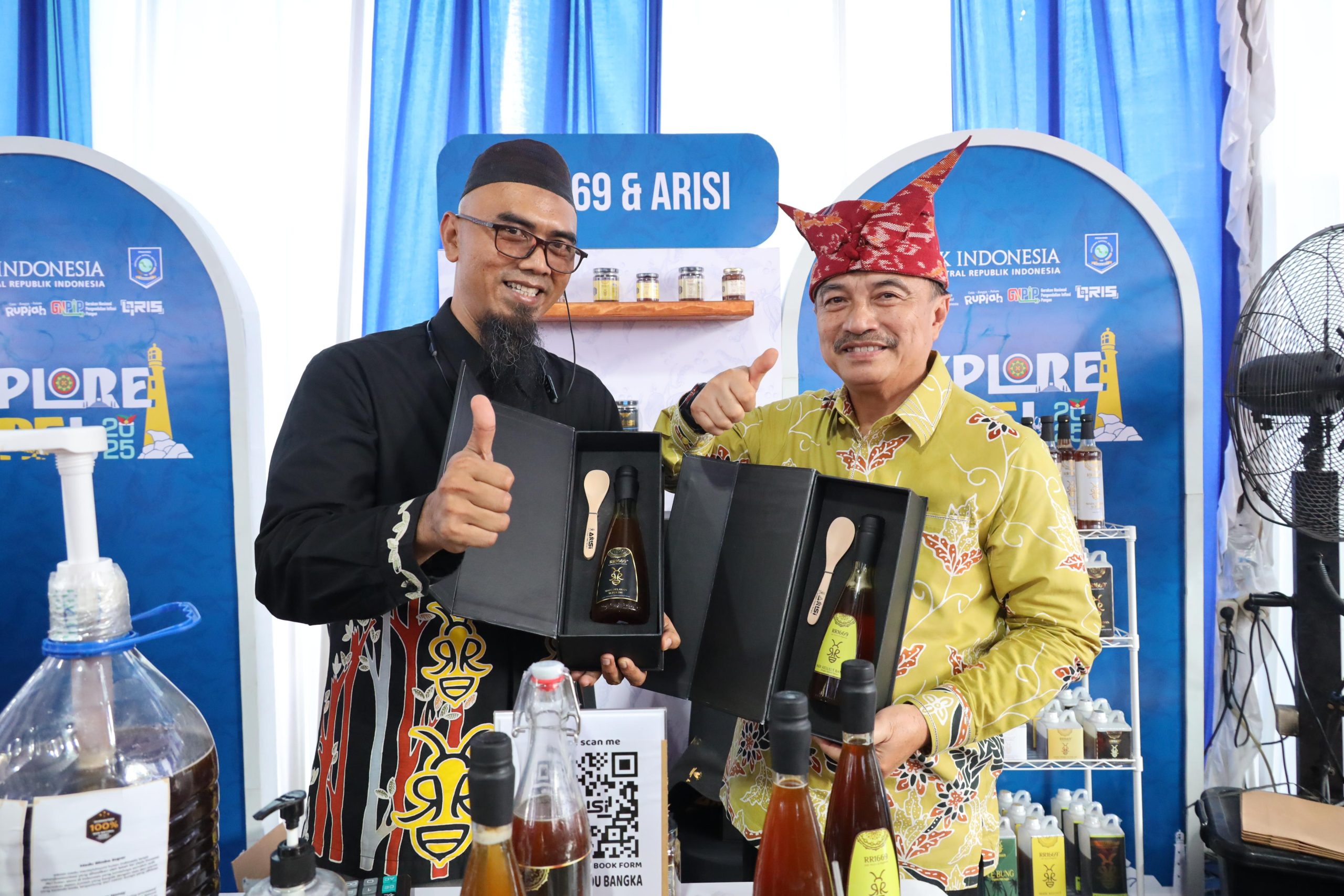 Kota Bekasi - Wakil Wali Kota Bekasi, Abdul Harris Bobihoe menghadiri kegiatan nasional Explore Babel 2025 yang digelar di Pangkalpinang, Kepulauan Bangka Belitung.