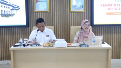 Kota Bekasi - Sekretaris Daerah (Sekda) Kota Bekasi memimpin pelaksanaan Entry Meeting Pengawasan Penyelenggaraan Pemerintahan Daerah (PPD) Tahun 2025 yang dilaksanakan oleh Tim Inspektorat Provinsi Jawa Barat.